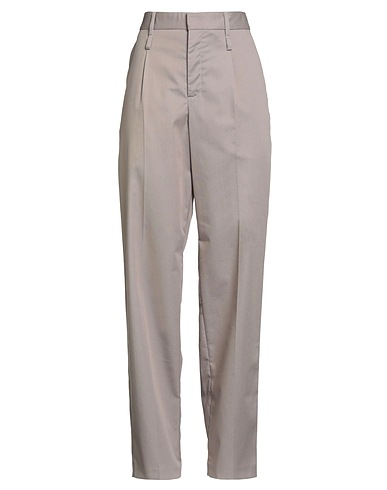 FEDERICO CINA Casual pants Grey 65% Polyester, 35% Cotton