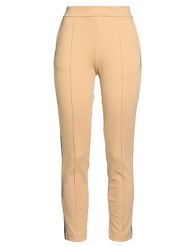 DEHA Casual trouser Beige 65% Viscose, 30% Polyamide, 5% Elastic fibres