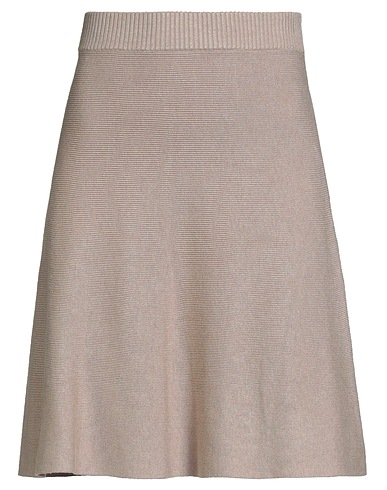 VILA Mini skirt Grey 80% Viscose, 20% Polyamide