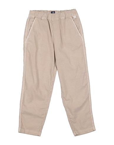 IL GUFO Casual pants Beige 77% Cotton, 21% Linen, 2% Elastane