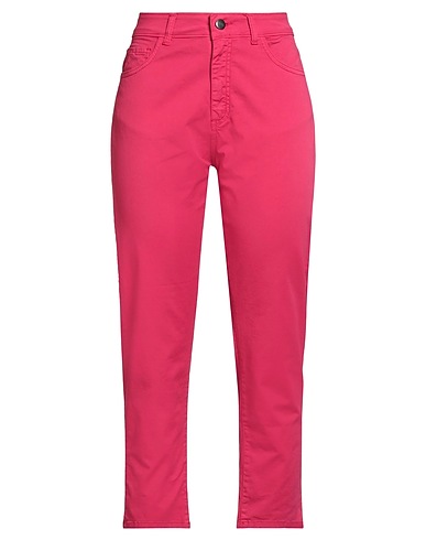 JIJIL Casual pants Magenta 97% Cotton, 3% Elastane