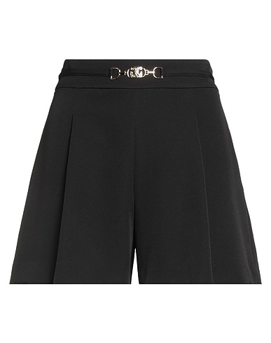 GAëLLE Paris Shorts & Bermuda Black 92% Polyester, 8% Elastane