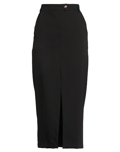 MOTEL Maxi Skirts Black 63% Polyester, 25% Viscose, 8% Wool, 4% Elastane