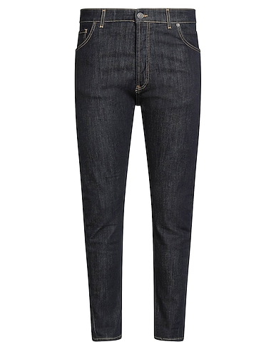 PATRIÒT Denim trousers Blue 98% Cotton, 2% Elastane