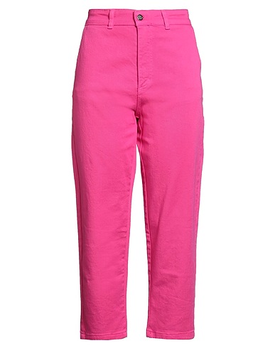 REBEL QUEEN by LIU •JO Casual pants Fuchsia 98% Cotton, 2% Elastane