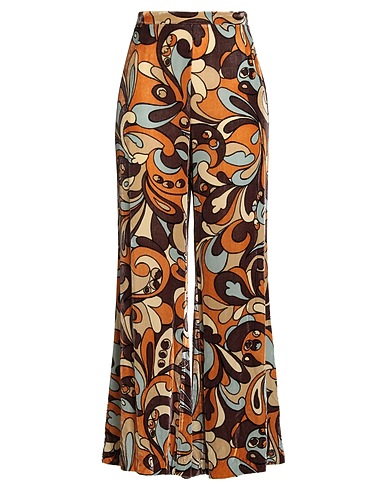 MALÌPARMI Pantalone Beige 80% Viscosa, 20% Seta