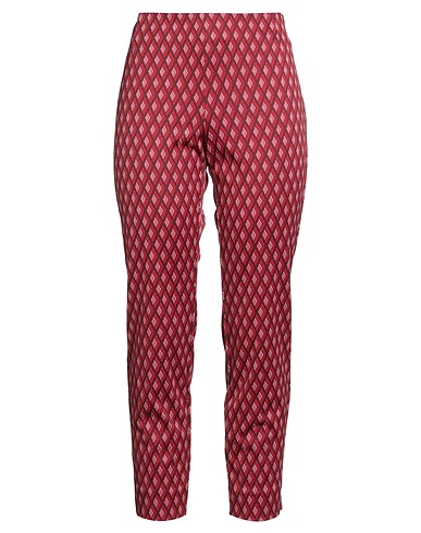 MALÌPARMI Casual trouser Red 97% Polyamide, 3% Elastane