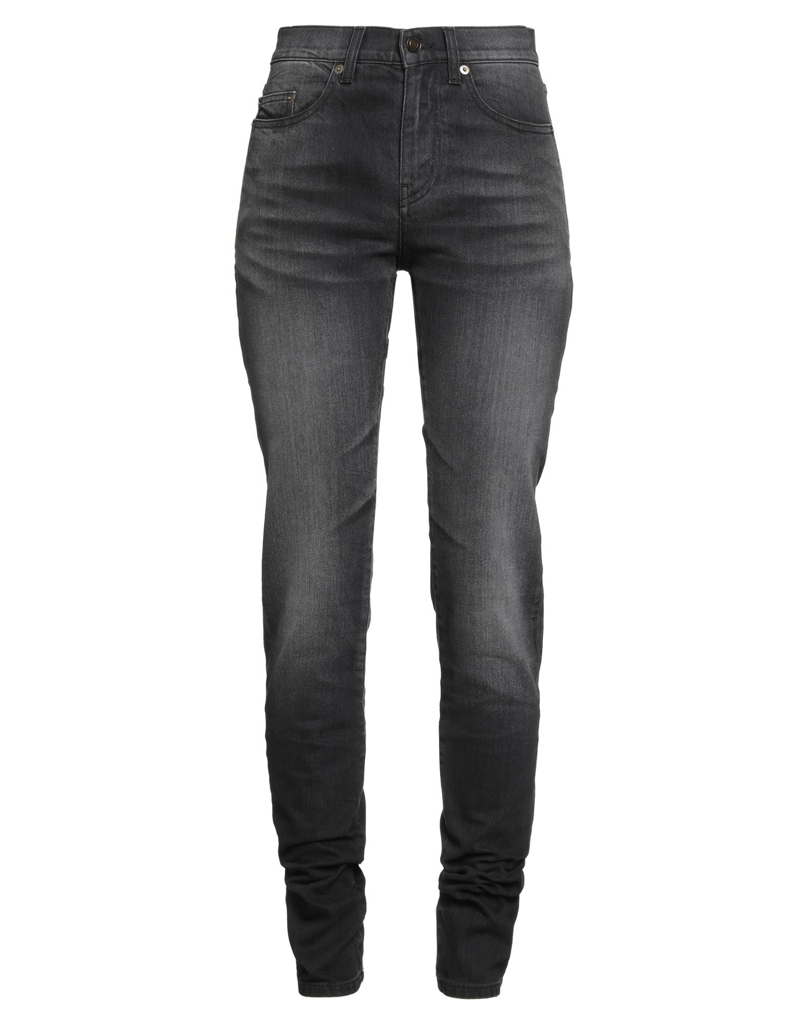 SAINT LAURENT Jeans and Denim | Black Women's Denim Pants | YOOX