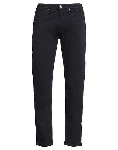 JOHNNY LAMBS Casual trouser Navy blue 98% Cotton, 2% Elastane