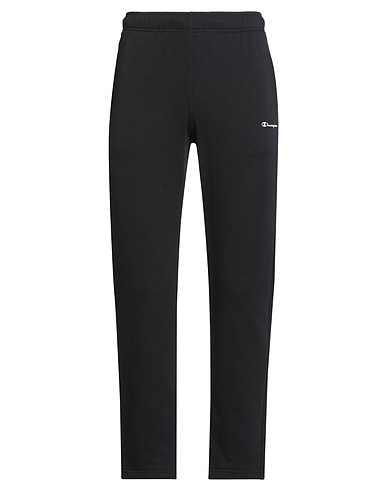 CHAMPION Casual trouser Black 53% Cotton, 47% Polyester