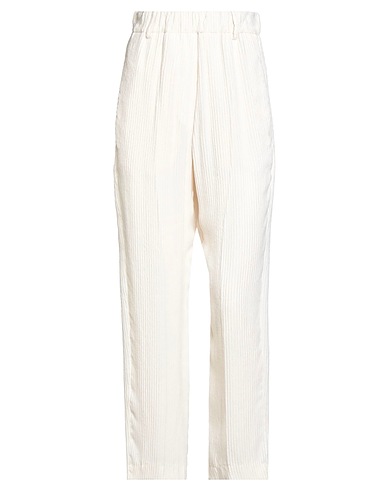 ALYSI Casual pants CRÈME 100% Viscose