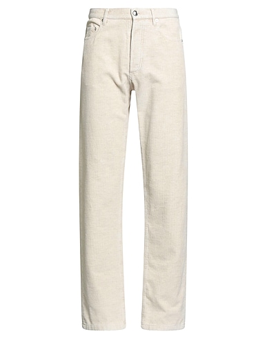A.P.C. Casual trouser Ivory 74% Cotton, 26% Linen