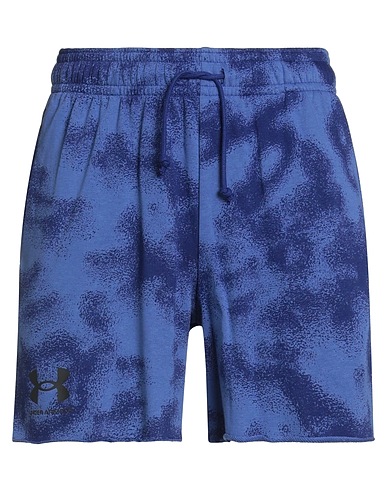 UNDER ARMOUR Shorts & Bermuda Navy 80% Cotton, 20% Polyester