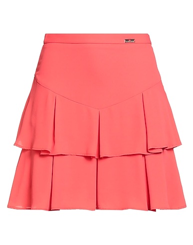 ELISABETTA FRANCHI Mini skirt Coral 100% Polyester
