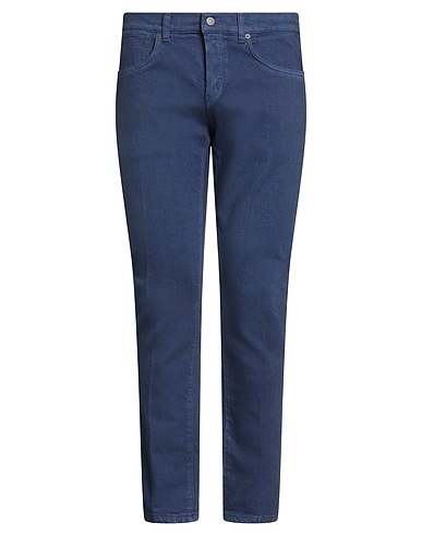 DONDUP Denim pants Navy 98% Cotton, 2% Elastane