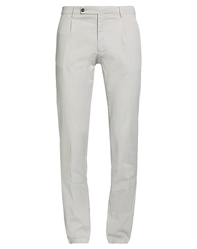 BERWICH Casual trouser Light grey 56% Lyocell, 41% Cotton, 3% Elastane