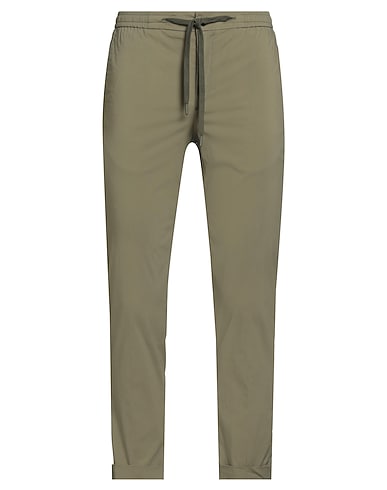 B SETTECENTO Pantalón Verde militar 70% Algodón, 27% Otras Fibras, 3% Elastán