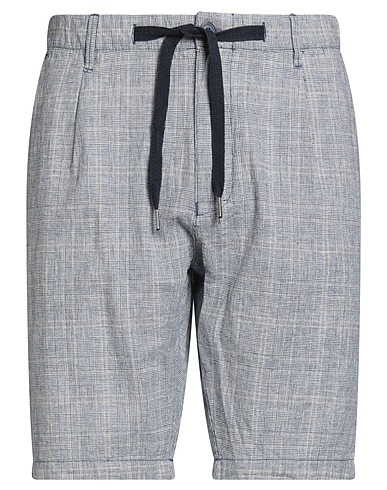 PHILOTINTO Shorts & Bermuda Blue 55% Linen, 45% Cotton
