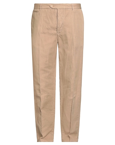 TELA GENOVA Casual trouser 64% Cotton, 36% Linen