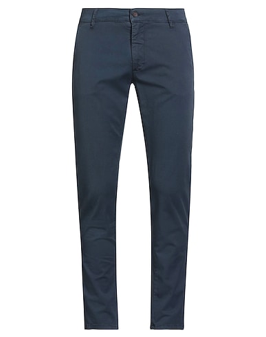 DIRTYPAGE Casual trouser Navy blue 98% Cotton, 2% Elastane