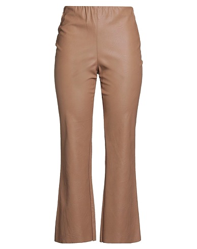 MOTEL Casual trouser Camel 50% Polyurethane, 50% Viscose