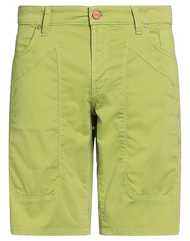 JECKERSON Shorts & Bermuda Verde 97% Cotone, 3% Elastan