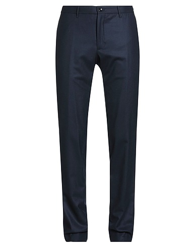 INCOTEX Casual trouser Midnight blue 99% Virgin Wool, 1% Elastane