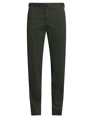INCOTEX Casual pants BY SLOWEAR Dark green 61% Cotton, 34% Lyocell, 5% Elastane