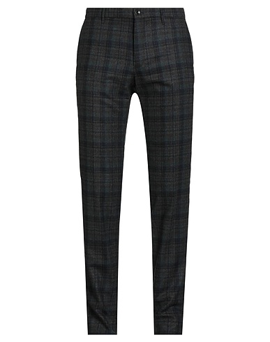 INCOTEX Casual trouser BY SLOWEAR Charcoal 75% Virgin Wool, 25% Polyamide