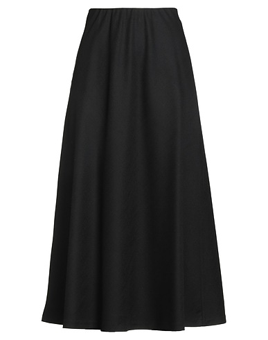 BRUNELLO CUCINELLI Midi-Rock Schwarz 95% Schurwolle, 5% Elastan