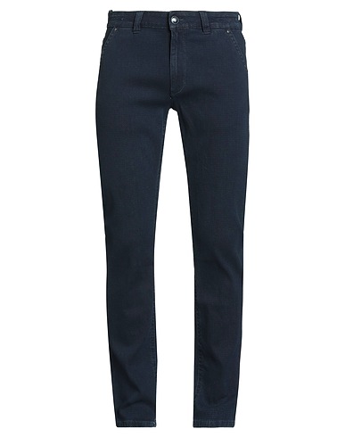 BARMAS Denim trousers Blue 98% Cotton, 2% Elastane
