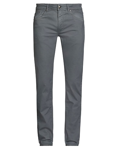 BARMAS Casual pants Grey 98% Cotton, 2% Elastane