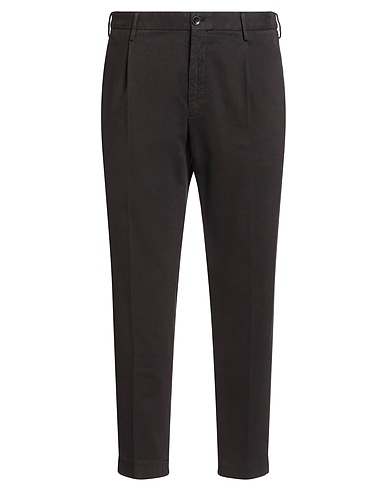 INCOTEX Casual trouser 1951 BY SLOWEAR Dark brown 98% Cotton, 2% Elastane