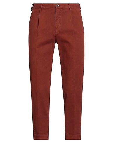 INCOTEX Casual trouser 1951 BY SLOWEAR Brick red 98% Cotton, 2% Elastane