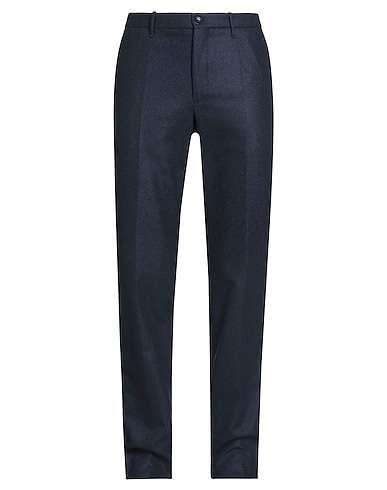 INCOTEX Casual trouser BY SLOWEAR Navy blue 100% Virgin Wool