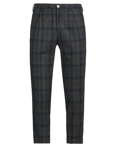 INCOTEX Casual trouser BY SLOWEAR Charcoal 75% Virgin Wool, 25% Polyamide