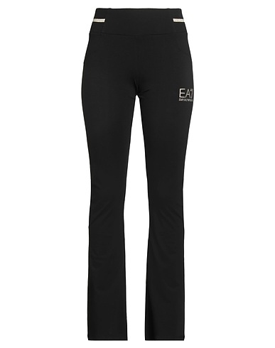 EA7 Leggings Black 90% Cotton, 10% Elastane
