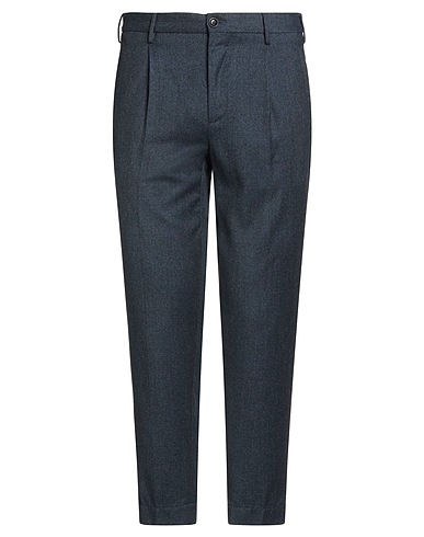 INCOTEX Casual παντελόνι BY SLOWEAR Ναυτικό μπλε 100% Παρθένο μαλλί
