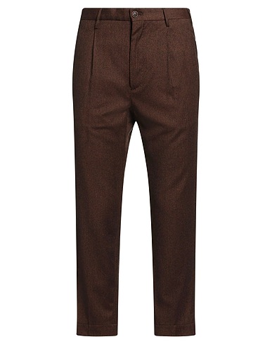 INCOTEX Casual pants BY SLOWEAR Brown 100% Virgin Wool