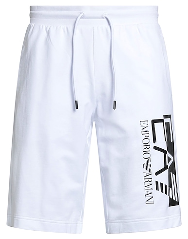 EA7 Shorts de sport 100% Coton