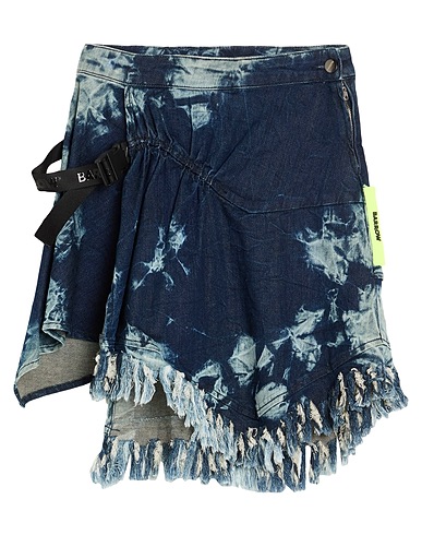 BARROW Denim skirt Blue 98% Cotton, 2% Elastane