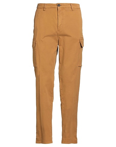 CLARK Pantalone Cammello 97% Cotone, 3% Elastan