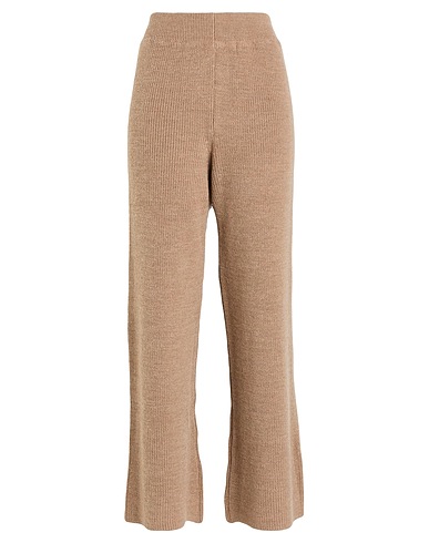 TENSIONE IN Pantalone Beige 75% Acrilico, 10% Lana, 10% Viscosa, 5% Lana di alpaca