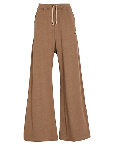 MONCLER + RICK OWENS Casual trouser Khaki 100% Cotton