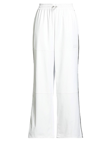 LIU •JO Athletic pant White 100% Polyester, Polyurethane resin