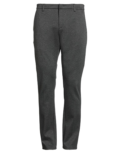 DONDUP Casual trouser Charcoal 63% Viscose, 25% Polyester, 8% Polyamide, 4% Elastane