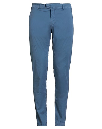 BRIGLIA 1949 Casual pants VIRTVOSO Blue 97% Cotton, 3% Elastane