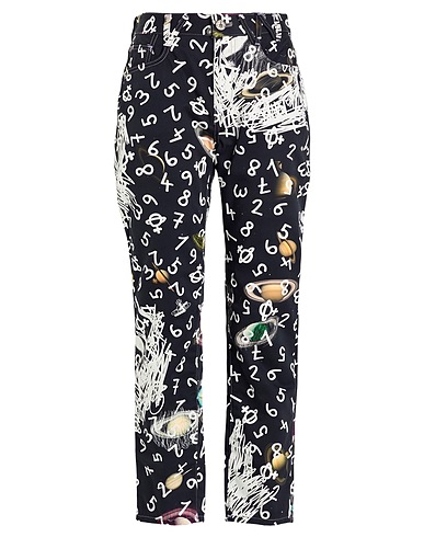 VIVIENNE WESTWOOD Casual trouser Midnight blue 100% Cotton