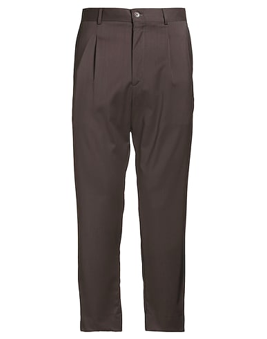 COSTUMEIN Casual trouser Brown 100% Virgin Wool