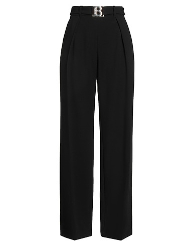 BLUGIRL Casual pants Black 63% Polyester, 32% Viscose, 5% Elastane